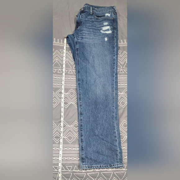 Abercrombie Men's Langdon Skinny Distressed Jean Size 32x32 - Picture 3 of 8